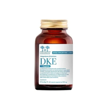 Salugea Dke Magnesium Dietary Supplement For Immune Defenses 60 Vegetable Capsules
