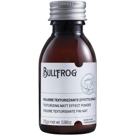 Bullfrog Texturizing Matt Effect Powder 25g Strong Sculpting Talc
