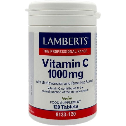 Lamberts Vitamin C 1000mg with Bioflavonoids 120 Tablets