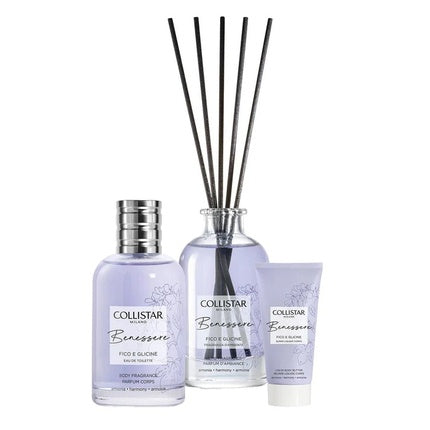 Collistar Wellbeing Set Fig And Wisteria Eau De Toilette 100 Ml