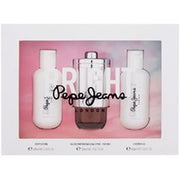 Pepe Jeans Bright For Her Gift Set Eau De Parfum 30 Ml Shower Gel 60 Ml And Body Milk 60 Ml