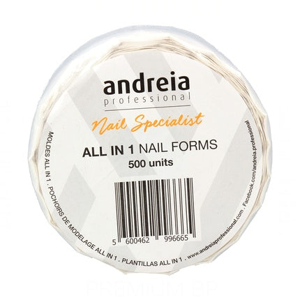 Andreia Professional All in 1 Nail Forms 500 Units