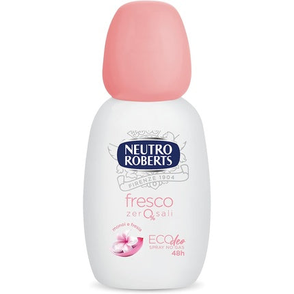 Neutro Roberts Ecodeo Fresco Pink Deodorant Spray Monoi and Freesia Fragrance 75ml