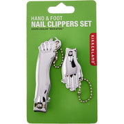 Kikkerland Nail Clippers for Finger and Toe Nails