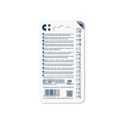 Curasept Proxi Interdental Brushes T14 Gold 1.4mm Conical Interdental Space