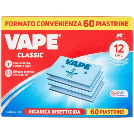 Vape Ricarica Piastrine - Ricarica Piastrine 60 Pz