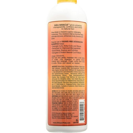 Ap Shea Butter Miracle Detangling Shampoo 12oz - Pack of 3