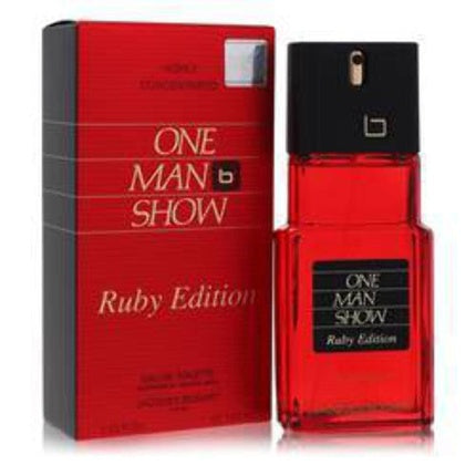 Jacques Bogart One Man Show for Men 3.33oz EDT Spray Ruby Edition