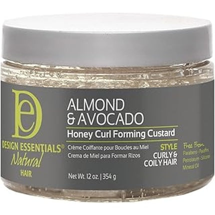 Design Essentials Natural Honey Gold Curl Forming Custard With Almond, Avocado, Honey & Chamomile