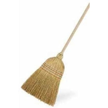 Saggina Broom with 4 Wires Wood Handle