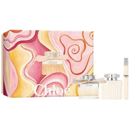Chloe Perfume Set With Spray 75ml, Body Lotion 100ml, And Spray Perfume 10ml