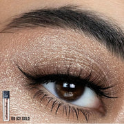 Mulac Cosmetics Liquid Soul All Over Face Liquid Pigment Metallic 09 ICY Gold Vegan 3ml