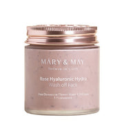 Mary&May Rose Hyaluronic Hydra Wash Off Pack 125 Grams Hydrating Face Mask