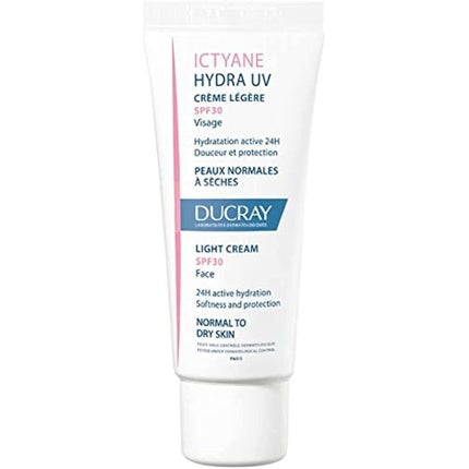 Ducray Ictyane Hydra UV Light Cream SPF 30 Face 40ml