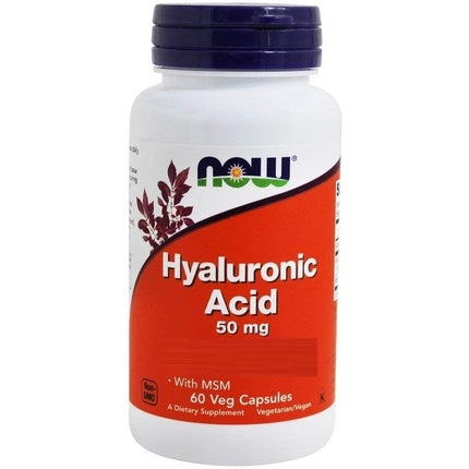 NOW Foods Hyaluronic Acid and MSM 60 Vcaps - English Manual