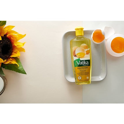 Vatika Naturals Egg Protein Deep Conditioning Hair Oil 200g - Goodness of Natural Egg for Conditioning, Repairing, and Strengthening