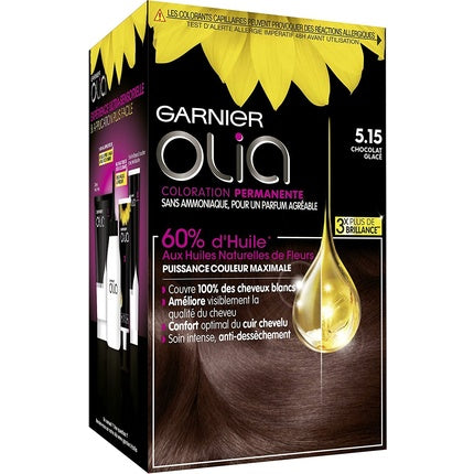 Garnier Olia Ammonia-Free Oil-Based Chestnut Hair Dye Chocolat Glacé