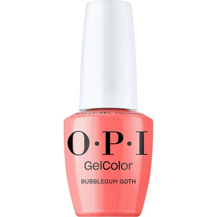 Opi Gelcolor Bubblegum Goth Opaque Bright Warm Pink Creme UV Cure Gel Nail