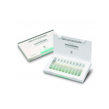 Bruno Vassari Pure Solutions Niacinamide Purifying Ampoules Treatment Serum For Oiliness For Face - 10 Pieces, 2 Milliliters Each