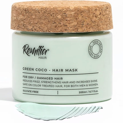 Remilia Hair Mask for Dry Damaged Hair and Growth - Deep Conditioning