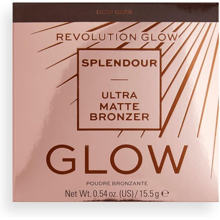 Makeup Revolution Splendor Matte Bronzer Deep Dark 1 Count