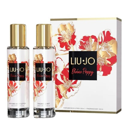 Liu Jo Divine Popy Scented Body Water and Perfumed Body Milk 200ml