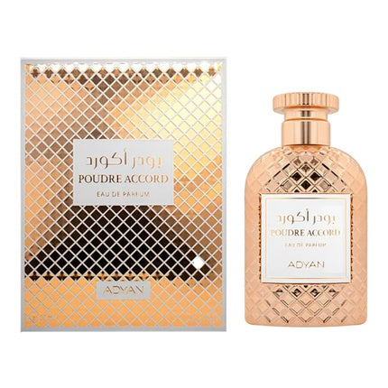 Poudre Accord EDP 100ml - A Symphony of Neroli, Pink Pepper, and Litchi with a Heart of Orange Blossom and Jasmine - Luxury Arab Fragrance for Women