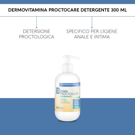 Dermovitamina Proctocare Intimate and Anal Hygiene Detergent 300ml