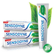 Sensodyne Fluoride Tripack Toothpaste For Sensitive Teeth