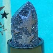 MAC Kiss of Stars Lipstick ASTERISK Blue Purple Full Size 0.12 oz