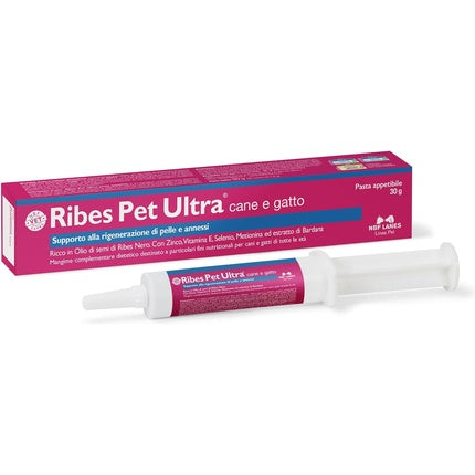 NBF Lanes Johannisbeere Pet Ultra Dog and Cat Paste 30g - Supports Skin Regeneration and Side Effects