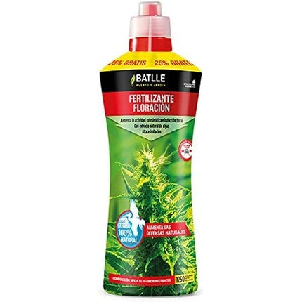Semillas Batlle Fertilizer Ecoyerba Floracion Fertilizer, 1250 Ml