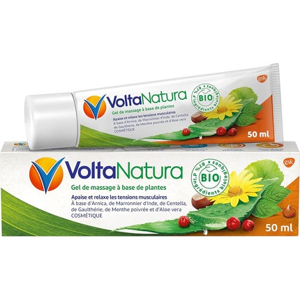 Voltanatura Organic Herbal Massage Gel Soothes and Relaxes Muscle Tension