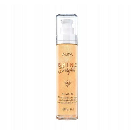 Pupa Milano Shine Bright Gel Body Oil 50 Ml