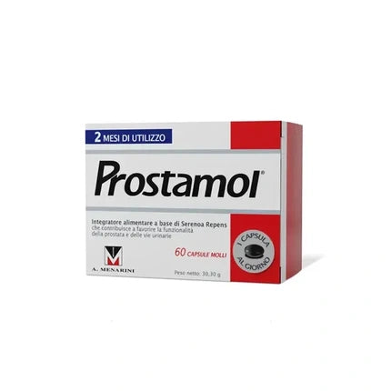 A Menarini Prostamol Dietary Supplement For Prostate Function 60 Capsules