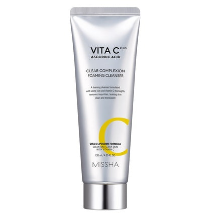 Missha Vita C Plus Clear Complexion Foaming Cleanser - 120ml