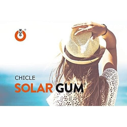 WUGUM Solar Chewing Gum for Tan Activation and Cell Renewal