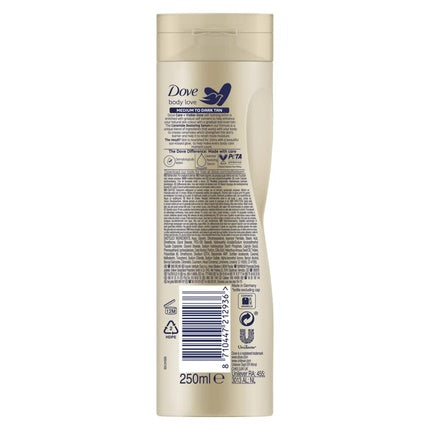 Dove Visible Glow Self-Tan Lotion 250ml