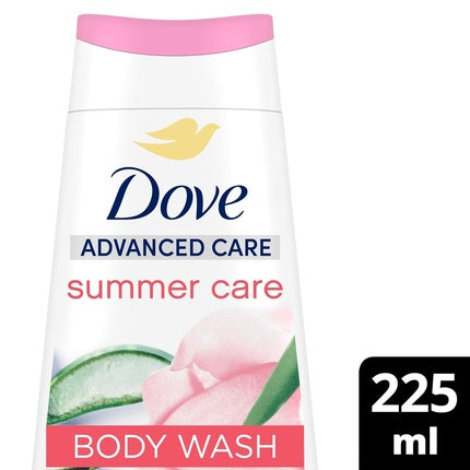 Dove Shower Cream Summer Care Limited Edition with Rose & Aloe Vera Scent 225ml