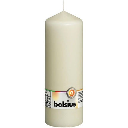 Bolsius Pillar Candle 200mm X 68mm Champagne Colour