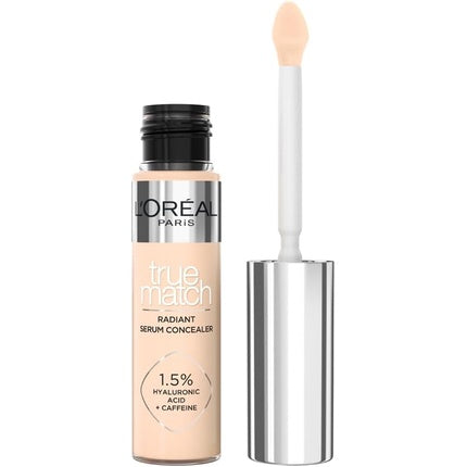 L'Oréal Paris Serum Concealer Medium Coverage Radiant Finish with Hyaluronic Acid and Caffeine True Match 1R 10ml
