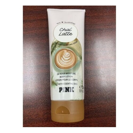 Victoria's Secret Pink Chai Latte 24 Hr Moisture Body Lotion 8 Oz