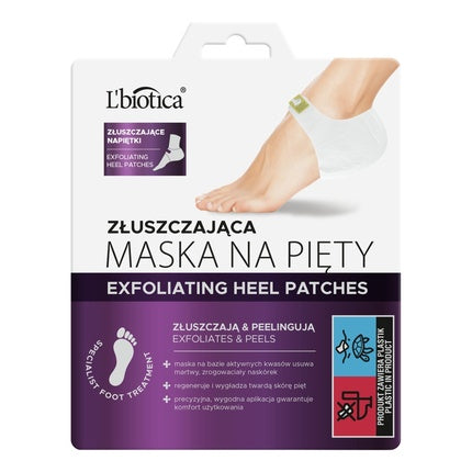 L'Biotica Exfoliating Foot Mask 18g