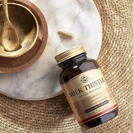 Solgar Milk Thistle Vegetable Capsules 50 Pack