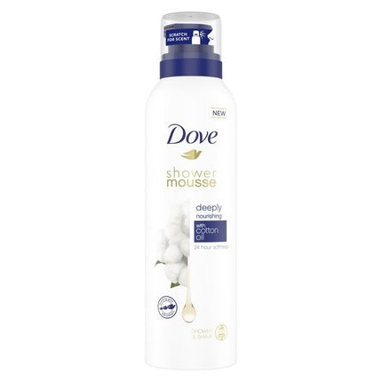 Dove Shower Foam Deeply Nourishing Cotton Oil Nourishing Body Wash