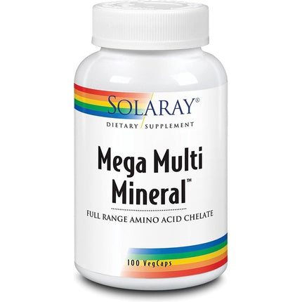 Solaray Mega Multi Mineral 120 Caps