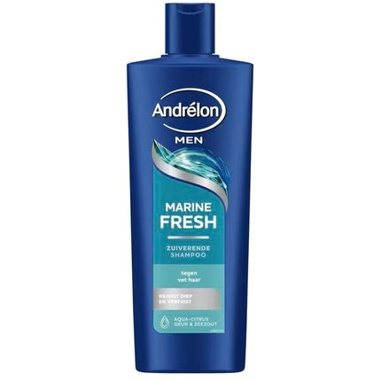 Andrelon Men Shampoo Marine Fresh A Refreshing Shampoo For Men