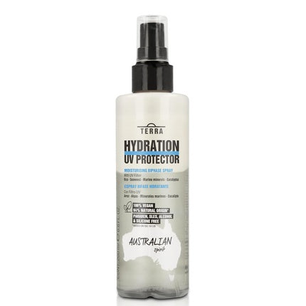 LENDAN Terra Hydration UV Protector Detangling Spray 200ml Moisturizing Two-Phase Spray Heat and UV Protection Prevents Hair Breakage