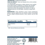 Solaray Pantothenic Acid 500mg