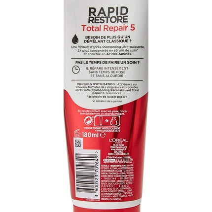 L'Oréal Paris Elsève Rapid Restore Tr5 Intensive Repair Conditioner 180ml